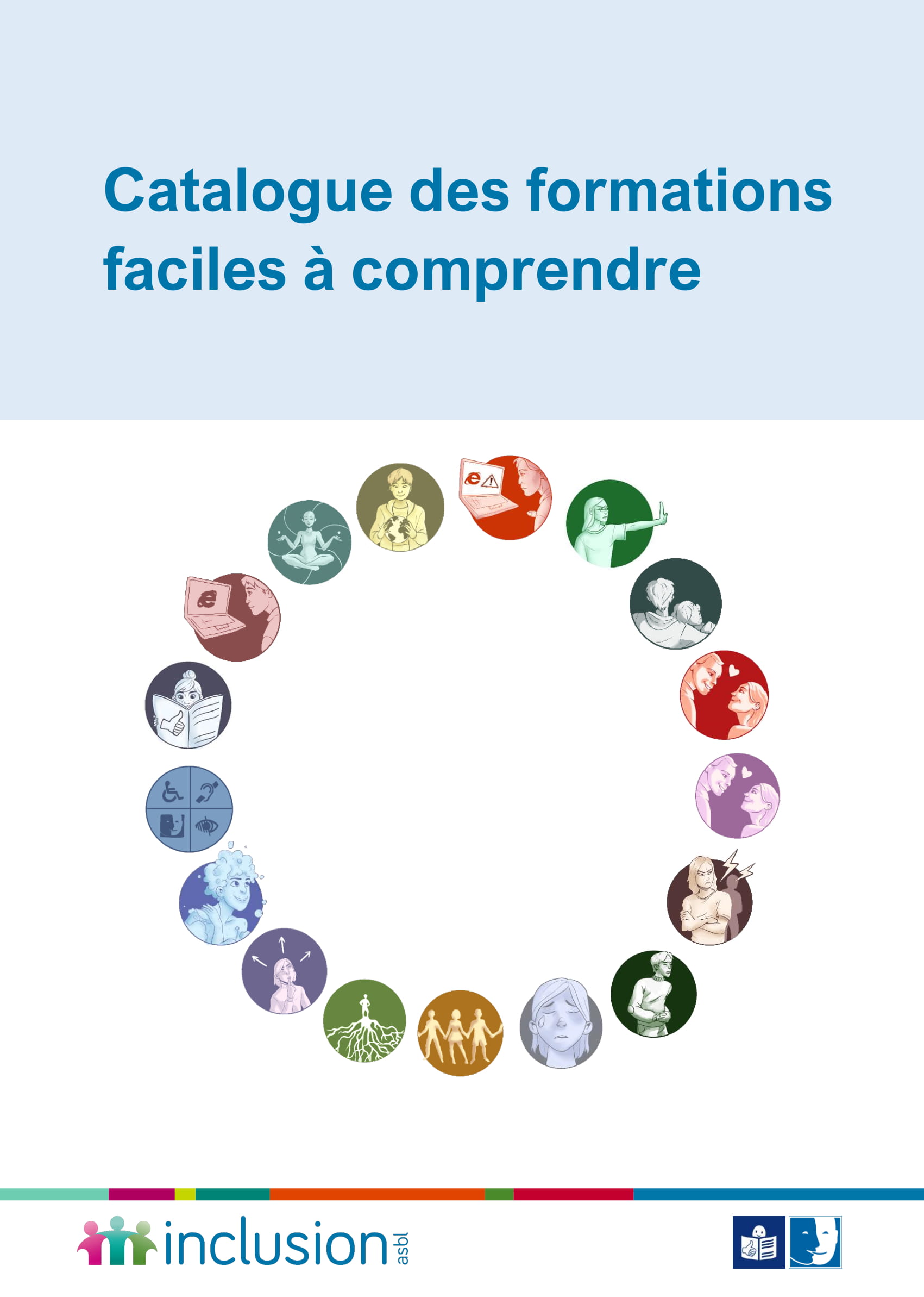 couverture du catalogue des formations faciles à comprendre