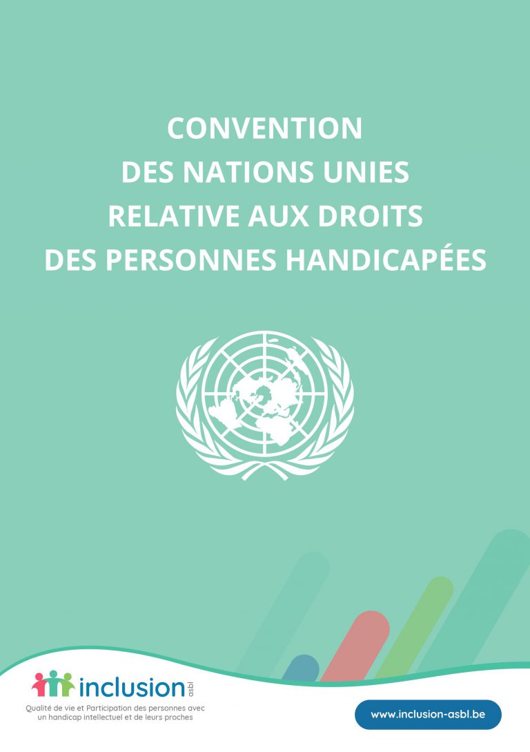 Convention Relative Aux Droits Des Personnes Handicapées Pdf
